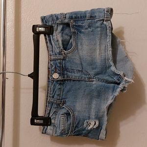 Blue Asphalt, jean shorts, size 5